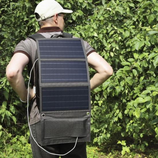 Technaxx - Painel Solar 21W Charging Case TX-207 Technaxx - Painel Solar 21W Charging Case TX-207