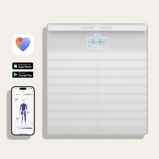 Withings - Balança Body Scan (white) Withings - Balança Body Scan (white)