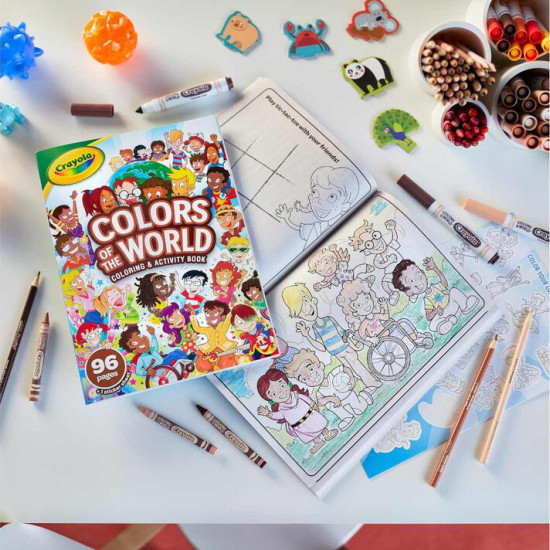 Crayola - Folhas de Colorir Colours of the World Crayola - Folhas de Colorir Colours of the World