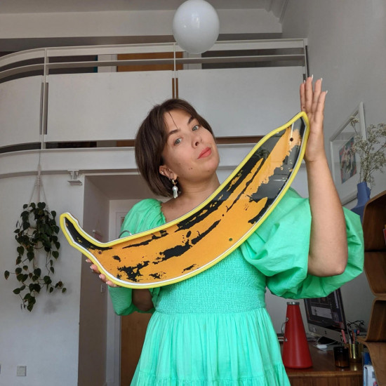 Yellowpop - Andy Warhol Banana Yellowpop - Andy Warhol Banana