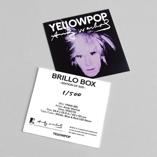 Yellowpop - Andy Warhol Brillo Yellowpop - Andy Warhol Brillo