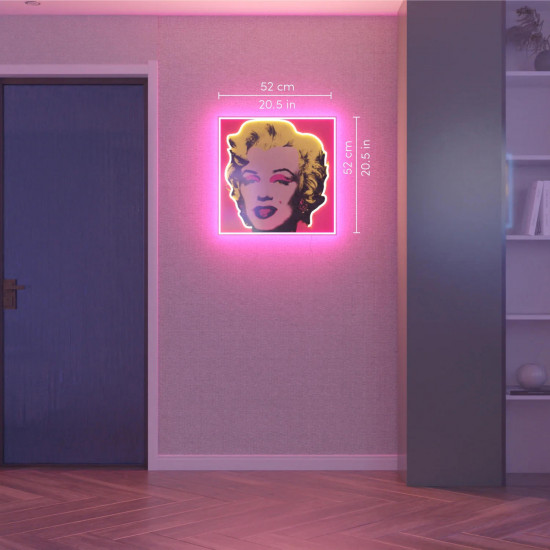 Yellowpop - Andy Warhol Marilyn Monroe Small (pink) Yellowpop - Andy Warhol Marilyn Monroe Small (pink)