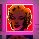 Yellowpop - Andy Warhol Marilyn Monroe Small (pink) Yellowpop - Andy Warhol Marilyn Monroe Small (pink)