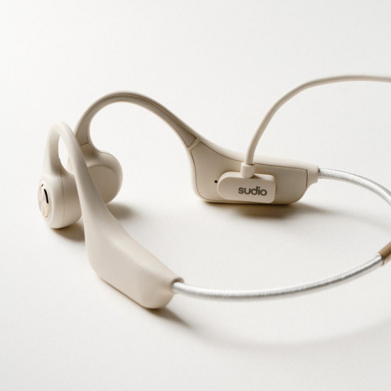 Sudio - Bone Conduction Headphones B1 (white) Sudio - Bone Conduction Headphones B1 (white)
