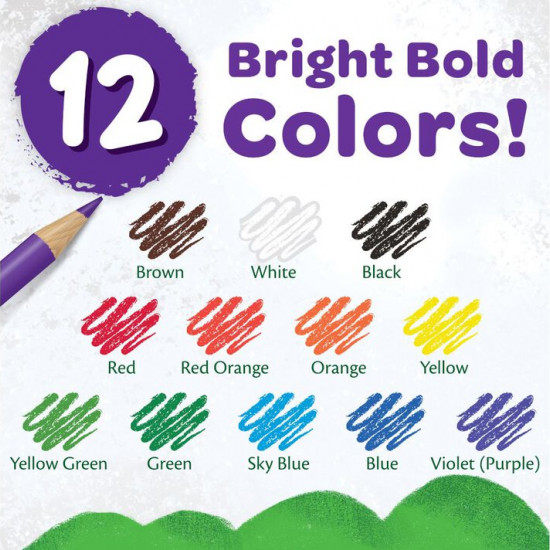 Crayola - Coloured Pencils 12x Crayola - Coloured Pencils 12x