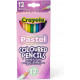 Crayola - Coloured Pencils Pastel 12x Crayola - Coloured Pencils Pastel 12x