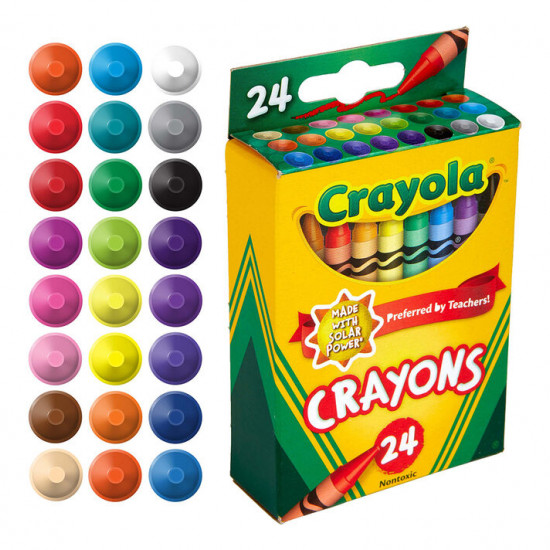 Crayola - Crayons Lápis de Cera 24x