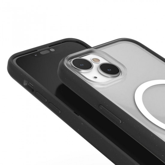 Woodcessories - MagSafe Clear iPhone 15 Plus (black/clear) Woodcessories - MagSafe Clear iPhone 15 Plus (black/clear)