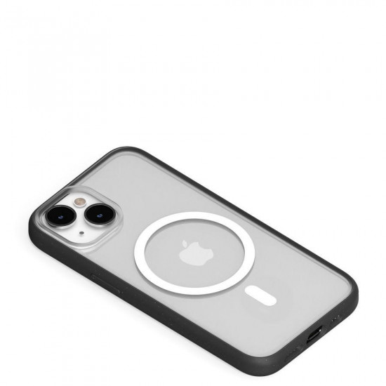 Woodcessories - MagSafe Clear iPhone 15 Plus (black/clear) Woodcessories - MagSafe Clear iPhone 15 Plus (black/clear)
