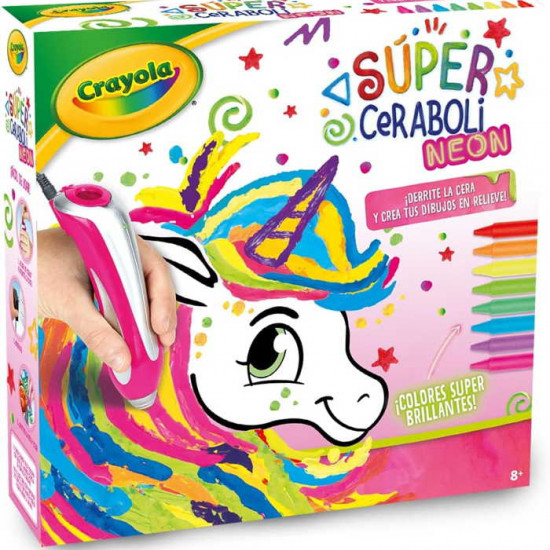 Crayola - Super Ceraboli Neon Unicórnio