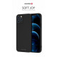 Swissten - Soft Joy iPhone 12/12 Pro (black) Swissten - Soft Joy iPhone 12/12 Pro (black)