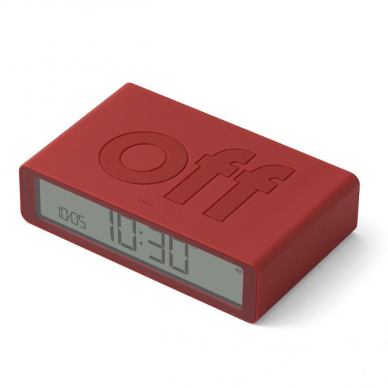 Lexon - Despertador FLIP Classic (red) Lexon - Despertador FLIP Classic (red)