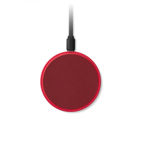 Lexon - Carregador Qi Powerup (red) Lexon - Carregador Qi Powerup (red)