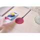 Lexon - Carregador Qi Powerup (red) Lexon - Carregador Qi Powerup (red)