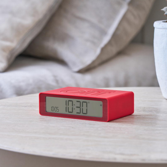 Lexon - Despertador FLIP Mini (red) Lexon - Despertador FLIP Mini (red)