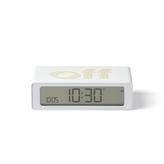 Lexon - Despertador FLIP Mini (white) Lexon - Despertador FLIP Mini (white)