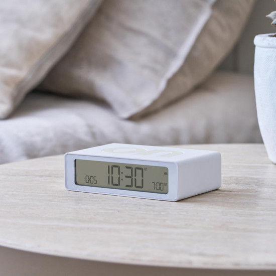 Lexon - Despertador FLIP Mini (white) Lexon - Despertador FLIP Mini (white)