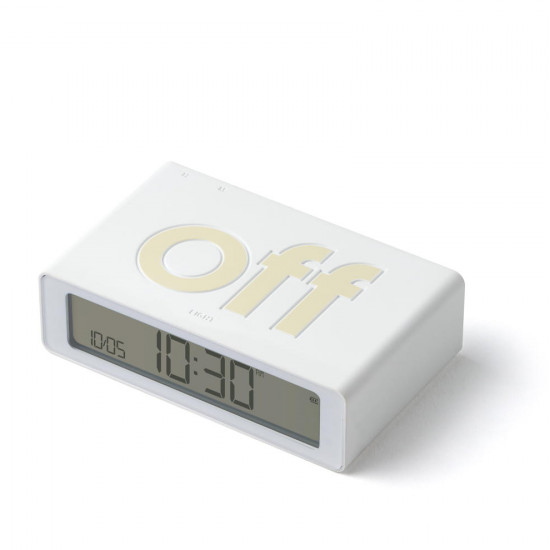 Lexon - Despertador FLIP Mini (white) Lexon - Despertador FLIP Mini (white)
