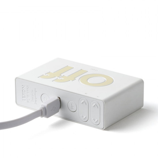 Lexon - Despertador FLIP Mini (white) Lexon - Despertador FLIP Mini (white)