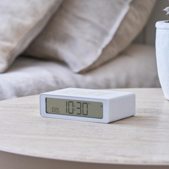 Lexon - Despertador FLIP Mini (white) Lexon - Despertador FLIP Mini (white)