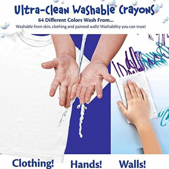 Crayola - Washable Maxi Ceras 8x Crayola - Washable Maxi Ceras 8x