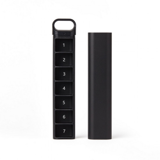 Lexon - Caixa comprimidos Nomaday Pillbox (black)