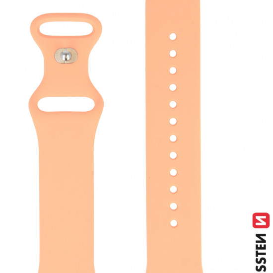 Swissten - Silicone Band for Apple Watch 38-41mm (or. pink) Swissten - Silicone Band for Apple Watch 38-41mm (or. pink)