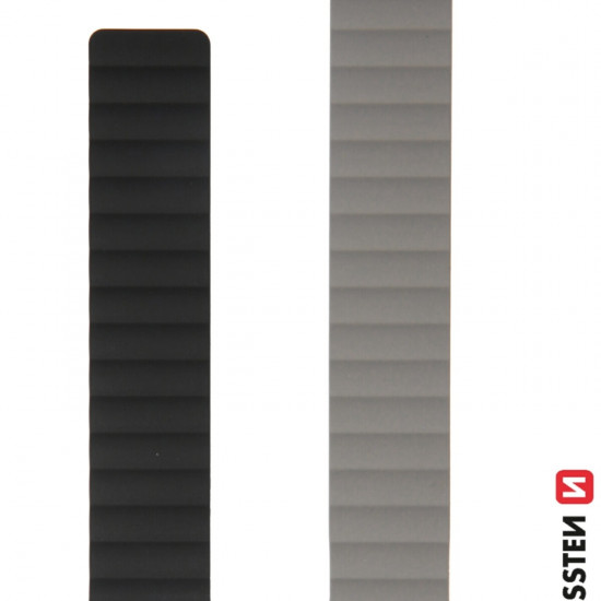Swissten - Wave Magnetic Apple Watch 42-49mm (black/grey) Swissten - Wave Magnetic Apple Watch 42-49mm (black/grey)