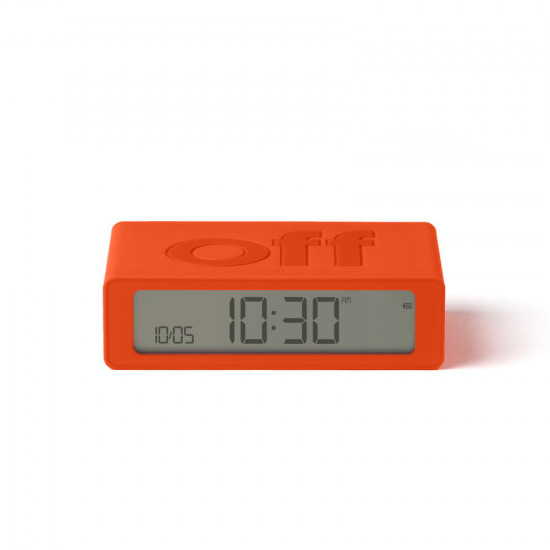 Lexon - Despertador FLIP Mini (orange) Lexon - Despertador FLIP Mini (orange)