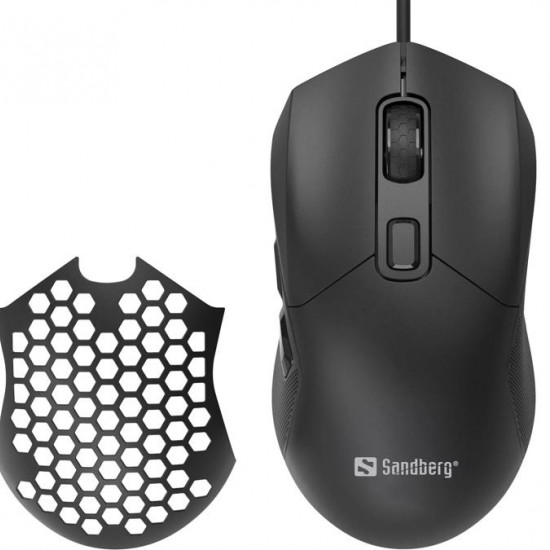 Sandberg - Rato USB FlexCover 6D Gamer Mouse Sandberg - Rato USB FlexCover 6D Gamer Mouse