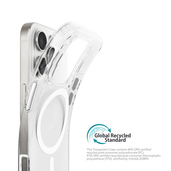 Vonmaehlen - MagSafe Transparent iPhone 16 Pro Max (white) Vonmaehlen - MagSafe Transparent iPhone 16 Pro Max (white)