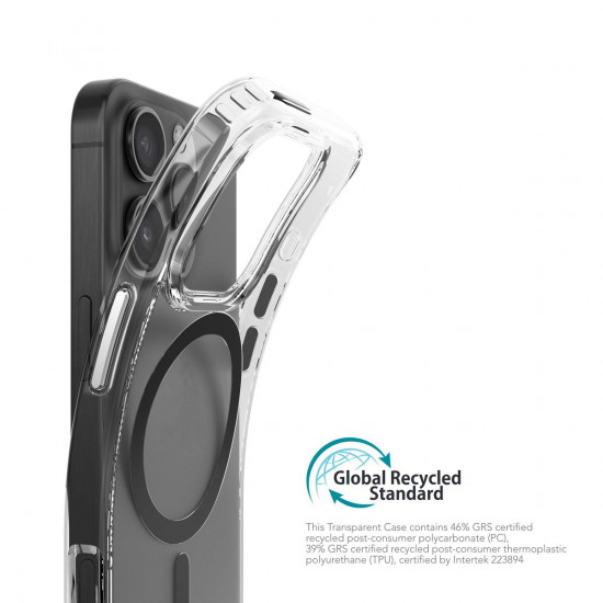Vonmaehlen - MagSafe Transparent iPhone 16 (black)