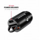 Swissten - Car Charger Nano USB-C + USB (30W) Swissten - Car Charger Nano USB-C + USB (30W)