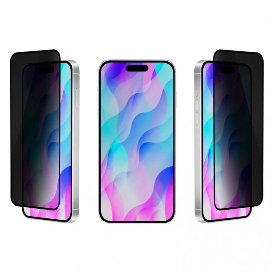 QDOS - Glass Privacy iPhone 16/iPhone 15 QDOS - Glass Privacy iPhone 16/iPhone 15