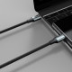 Swissten - Textile II Cable USB-C - USB-C (1.5m-black)