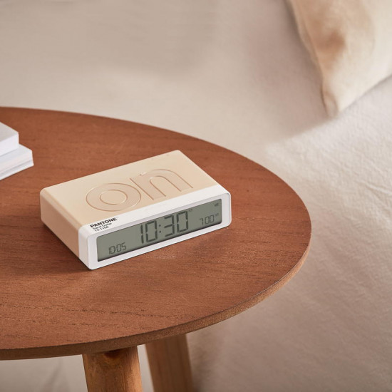 Lexon - Despertador FLIP Classic (Pantone sand dollar) Lexon - Despertador FLIP Classic (Pantone sand dollar)