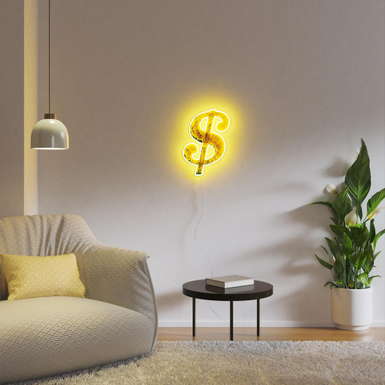 Yellowpop - Andy Warhol Dolar Sign Yellowpop - Andy Warhol Dolar Sign