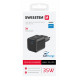 Swissten - Travel Charger GaN 35W (black)