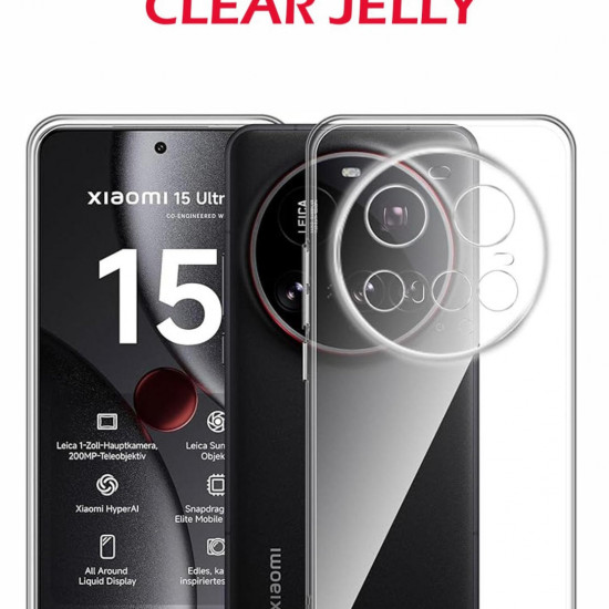 Swissten - Jelly Xiaomi 15 Ultra (transparent) Swissten - Jelly Xiaomi 15 Ultra (transparent)