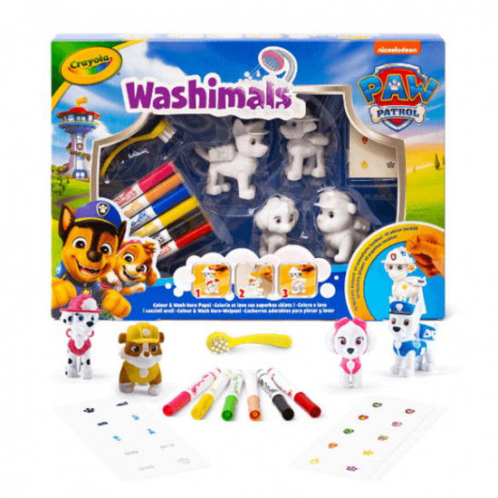 Crayola - Washimals Pets Paw Patrol Set 4x Crayola - Washimals Pets Paw Patrol Set 4x