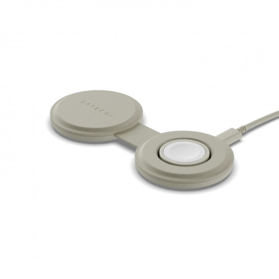 Satechi - OnTheGo 2in1 Wireless Charger (sand) Satechi - OnTheGo 2in1 Wireless Charger (sand)
