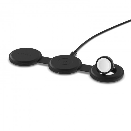 Satechi - OnTheGo 3in1 Wireless Charger (black) Satechi - OnTheGo 3in1 Wireless Charger (black)