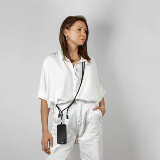 Satechi - OnTheGo Crossbody Lanyard Cable (black) Satechi - OnTheGo Crossbody Lanyard Cable (black)