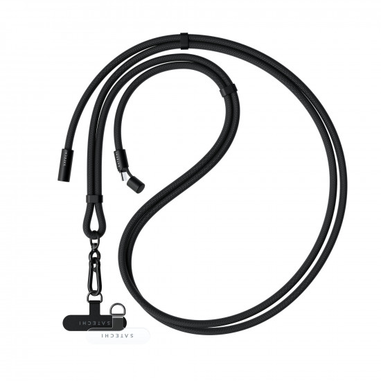 Satechi - OnTheGo Crossbody Lanyard Cable (black) Satechi - OnTheGo Crossbody Lanyard Cable (black)