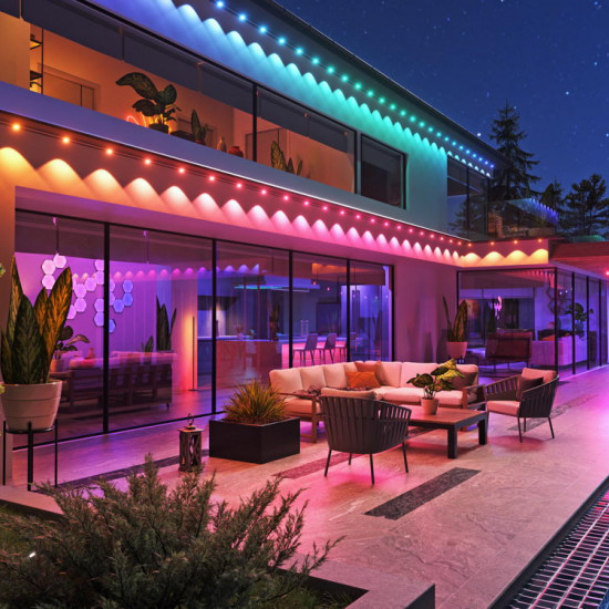 Nanoleaf - Smart Multicolor Outdoor Lights Expansion (5 m) Nanoleaf - Smart Multicolor Outdoor Lights Expansion (5 m)
