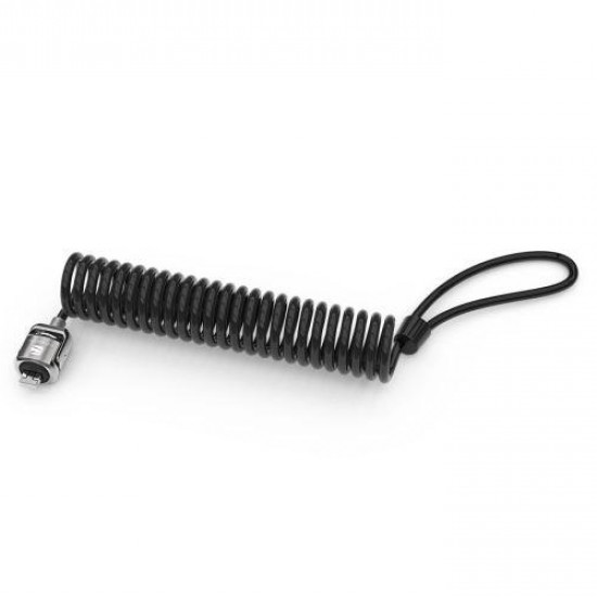 Maclocks - Universal Security Keyed Coiled Cable Lock Maclocks - Universal Security Keyed Coiled Cable Lock