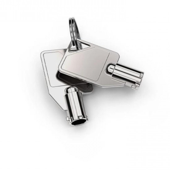 Maclocks - Universal Security Keyed Coiled Cable Lock Maclocks - Universal Security Keyed Coiled Cable Lock