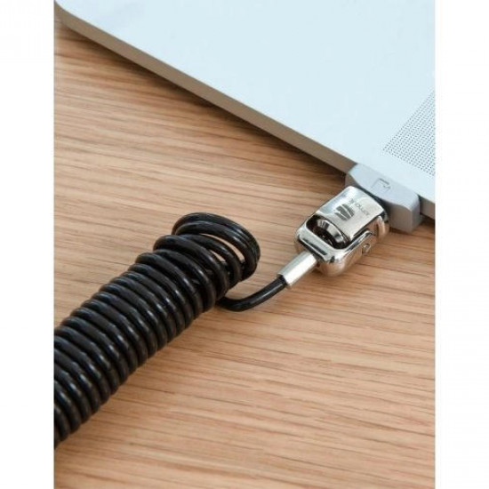 Maclocks - Universal Security Keyed Coiled Cable Lock Maclocks - Universal Security Keyed Coiled Cable Lock