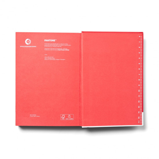 Copenhagen D - Caderno S dotted PANTONE (red 18-1763) Copenhagen D - Caderno S dotted PANTONE (red 18-1763)