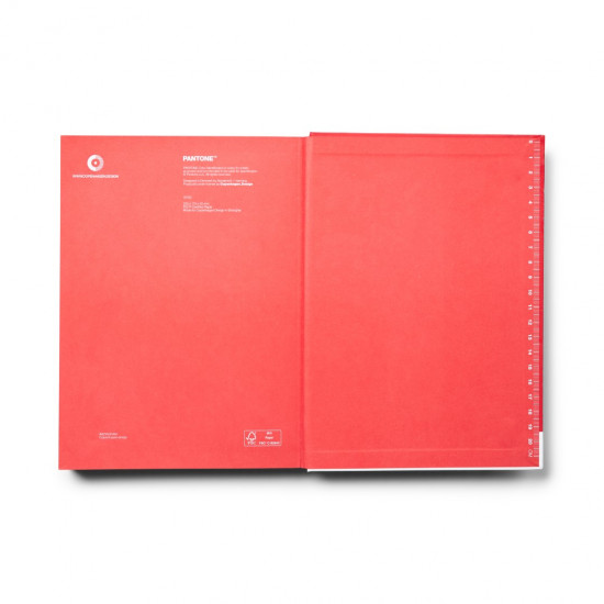 Copenhagen D - Caderno L dotted PANTONE (red 18-1763) Copenhagen D - Caderno L dotted PANTONE (red 18-1763)
